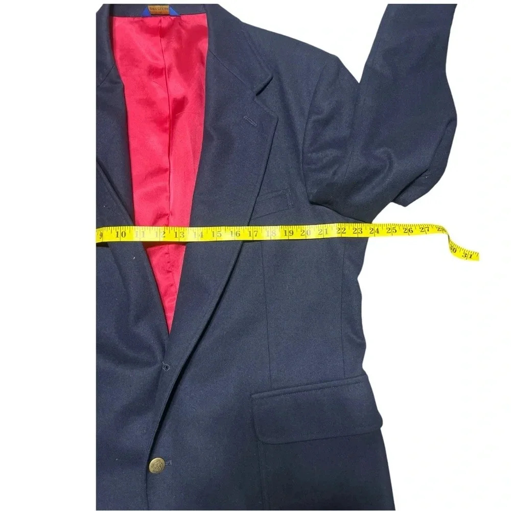 Pendleton Navy Blazer with Red Lining - Picture 10 of 11
